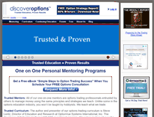 Tablet Screenshot of discoveroptions.com